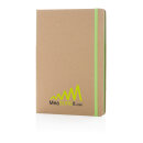 Kraft A5 Notizbuch Farbe: grün