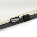 Air 5W Wireless Charging nachfüllbares Journal-Cover A5 Farbe: schwarz
