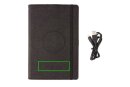 Air 5W Wireless Charging nachfüllbares Journal-Cover A5 Farbe: schwarz