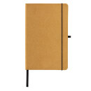 A5 Hardcover Notizbuch aus PU Farbe: braun