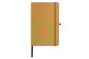 A5 Hardcover Notizbuch aus PU Farbe: braun