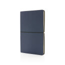 Modern Deluxe Softcover A5 Notizbuch Farbe: navy blau