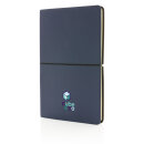 Modern Deluxe Softcover A5 Notizbuch Farbe: navy blau