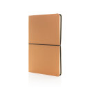 Modern Deluxe Softcover A5 Notizbuch Farbe: braun