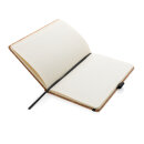 Kork Hardcover Notizbuch A5 Farbe: braun