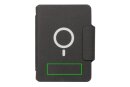 Artic magnetisches 10W Wireless Charging Notizbuch Farbe: schwarz
