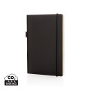 A5 Deluxe Hardcover Notizbuch Farbe: schwarz