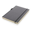 A5 Deluxe Hardcover Notizbuch Farbe: schwarz