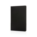 A5 Impact Steinpaper Hardcover Notizbuch Farbe: schwarz