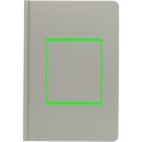 A5 Impact Steinpaper Hardcover Notizbuch Farbe: grau