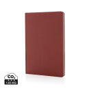 A5 Impact Steinpaper Hardcover Notizbuch Farbe: rot