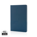 A5 Impact Steinpaper Hardcover Notizbuch Farbe: blau