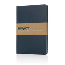 A5 Impact Steinpaper Hardcover Notizbuch Farbe: blau