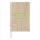 Kavana A5 Notizbuch mit Holz-Print Farbe: hellbraun