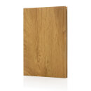 Kavana A5 Notizbuch mit Holz-Print Farbe: braun