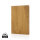 Kavana A5 Notizbuch mit Holz-Print Farbe: braun