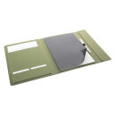 Impact Aware™ A4 Portfolio mit Magnetverschluss Farbe: grün