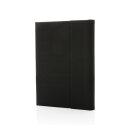 Impact Aware™ A5 Notebook mit Magnetverschluss Farbe: schwarz