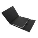 Impact Aware™ A5 Notebook mit Magnetverschluss Farbe: schwarz