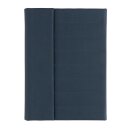 Impact Aware™ A5 Notebook mit Magnetverschluss Farbe: navy blau