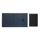 Impact Aware™ A5 Notebook mit Magnetverschluss Farbe: navy blau