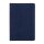 GRS-zertifiziertes rPET-A5-Notizbuch Farbe: navy blau, navy blau