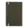 GRS-zertifiziertes rPET-A5-Notizbuch Farbe: grün, grün