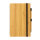 Bambus-Notizbuch und Infinity-Bleistift im Set Farbe: braun