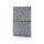A5-Softcover-Notizbuch aus GRS zertifiert recyceltem Filz Farbe: grau
