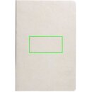 Salton Luxus Kraftpapier Notizbuch A5 Farbe: weiß