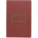 Salton Luxus Kraftpapier Notizbuch A5 Farbe: kirschrot