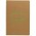 Salton Luxus Kraftpapier Notizbuch A5 Farbe: braun
