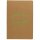Salton Luxus Kraftpapier Notizbuch A5 Farbe: braun