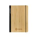 Scribe A5 Notibuch aus FSC Bambus Farbe: schwarz