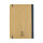 Scribe A5 Notibuch aus FSC Bambus Farbe: blau