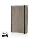 Treeline A5 Deluxe Notizbuch mit Holzeinband Farbe: grau
