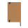 Stoneleaf A5 Notizbuch aus Kork und Steinpapier Farbe: braun