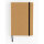 Craftstone A5 Notizbuch aus recycelt. Kraft- und Steinpapier Farbe: braun