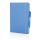 Sam A5 Notizbuch aus RCS zertifiziertem Lederfaserstoff Farbe: sky blue