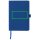Sam A5 Notizbuch aus RCS zertifiziertem Lederfaserstoff Farbe: Königsblau