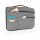 Schickes PU 15.6" Laptop-Sleeve Farbe: grau