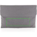 magnetisch verschließbares 15.6" Laptop-Sleeve Farbe: grau