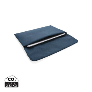 magnetisch verschließbares 15.6" Laptop-Sleeve Farbe: blau