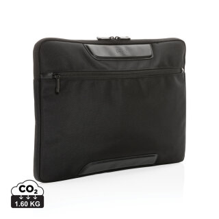 Swiss Peak AWARE™ RPET Voyager 15.6" Laptop-Sleeve Farbe: schwarz