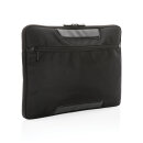 Swiss Peak AWARE™ RPET Voyager 15.6" Laptop-Sleeve Farbe: schwarz