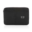 Laluka AWARE™ 15,6" Laptoptasche aus recycelter Baumwolle Farbe: schwarz