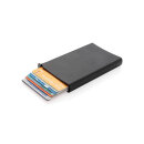 Aluminium RFID Kartenhalter Farbe: schwarz