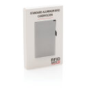 Aluminium RFID Kartenhalter Farbe: silber