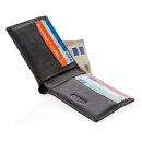 RFID Anti-Skimming Portemonnaie Farbe: schwarz, schwarz