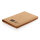 Kork RFID Passport-Cover Farbe: braun